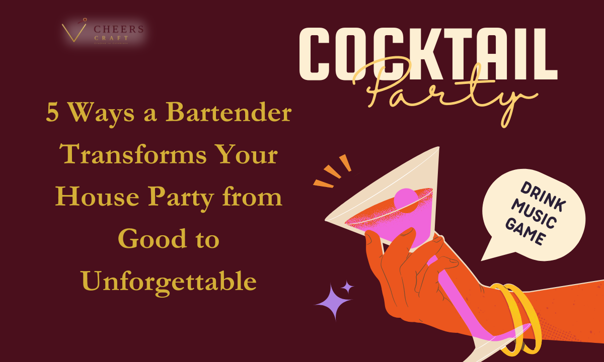 bar service for house party