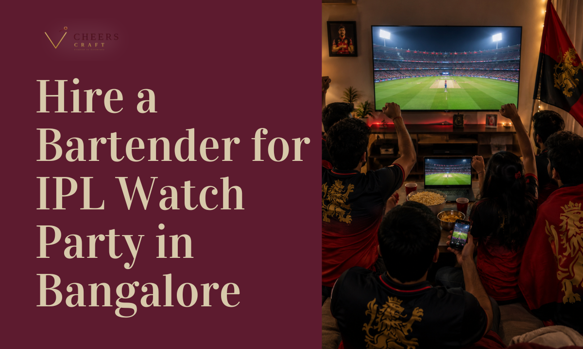 Hire a bartender for ipl live streaming