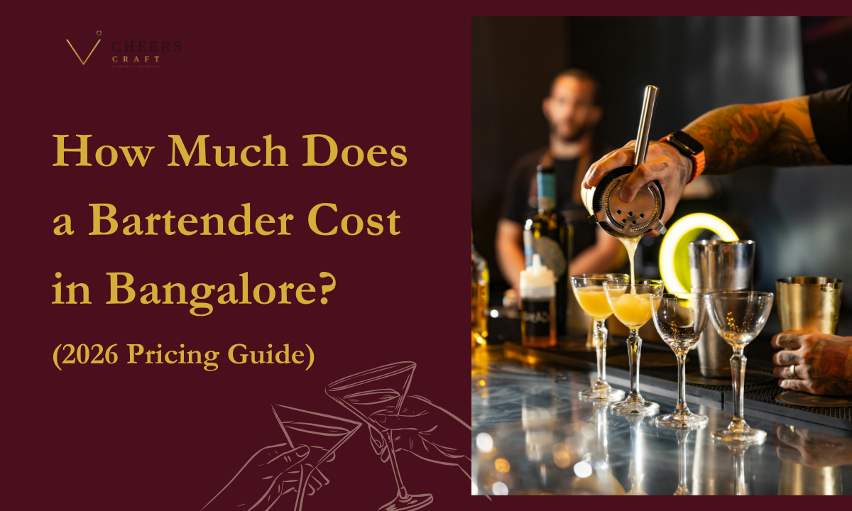 How Much Does a Mobile Bartender Cost in Bangalore?