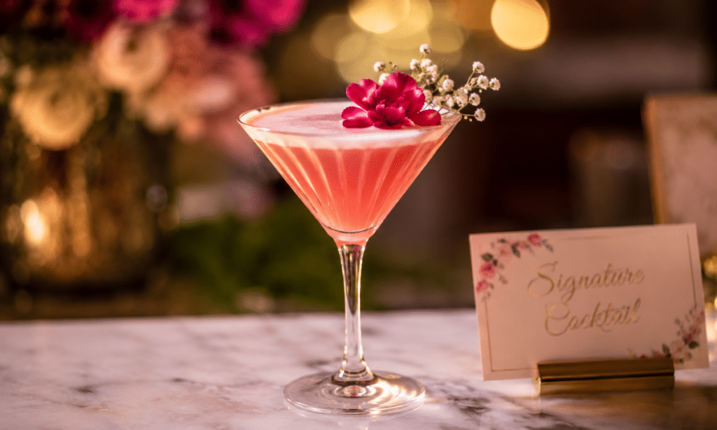 signature cocktail for wedding bar Bangalore