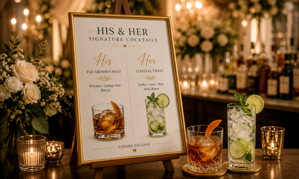 His & Her Cocktails
